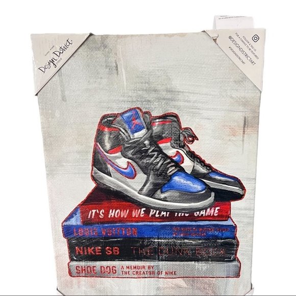 Other - Canvas Nike Jordan SB Wall Art Colorful Decor Poster Sneakerhead Hype Beast